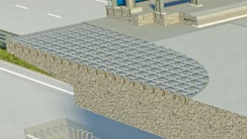Армировании бетонных плит